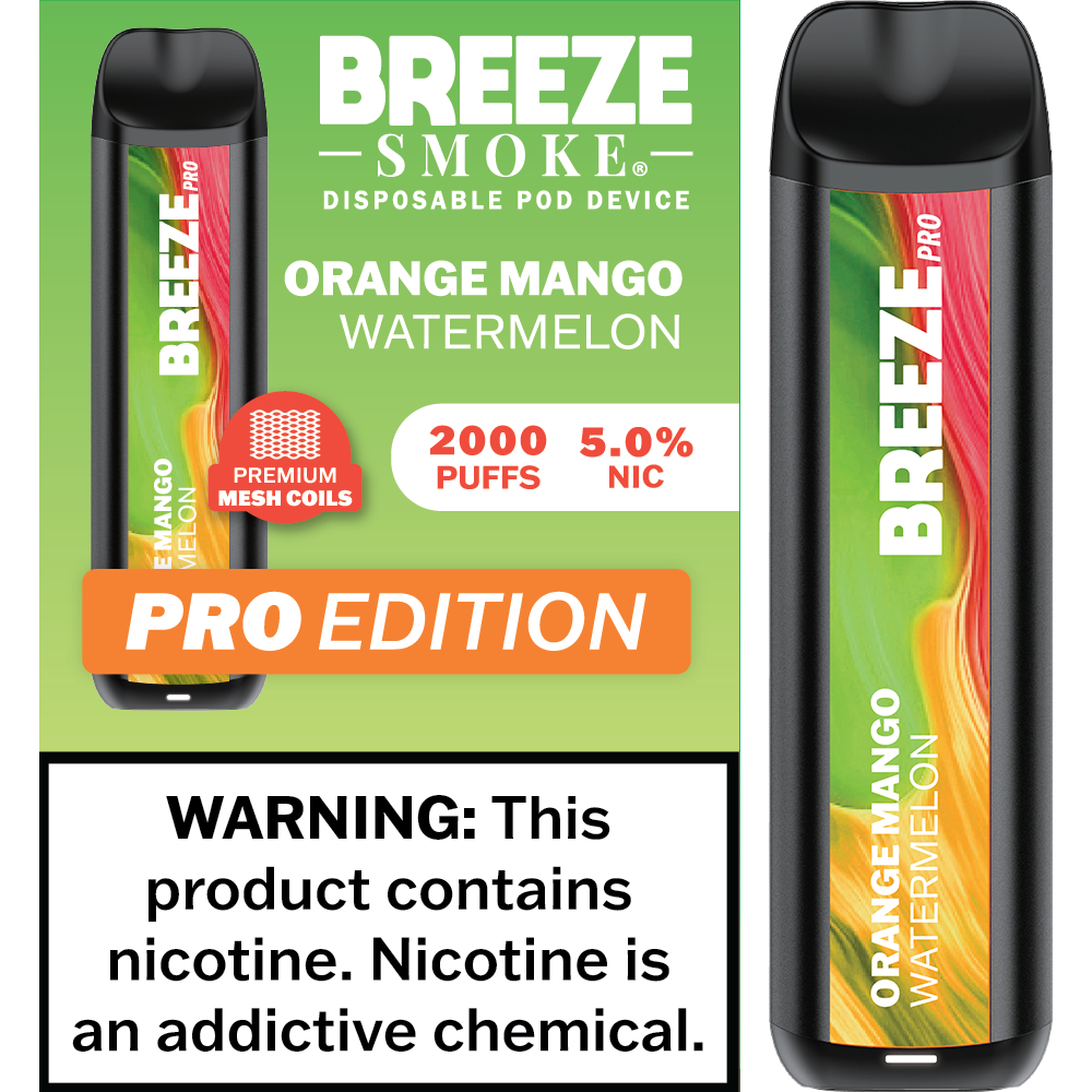 Breeze Pro Orange Mango Watermelon Review