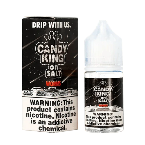 Candy King on Salt Worms ~ Disposable Vape Review